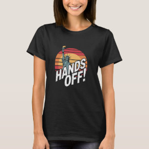 Camiseta Traje De Liberdade Sofrida Resiste À Vintagem Retr
