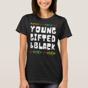 Camiseta Traje de Mês de História Negra Jovem e Negra