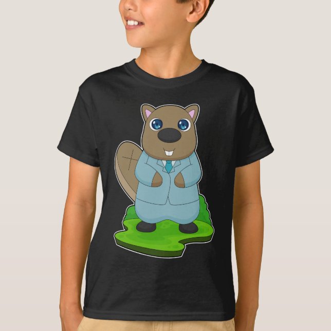 Camiseta Traje de Noiva Castor Groom (Frente)