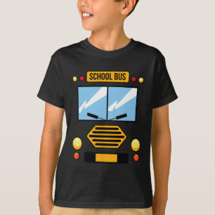 Camiseta Traje de ônibus Legal e fácil veículo no dia das b