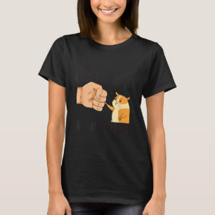 Camiseta Traje de Pai de Hamster do Mundo Para Amantes de A