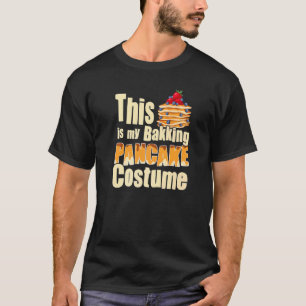 Camiseta Traje de panqueca - Pancake Premi engraçado e fofo