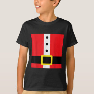 Camiseta Traje de Papai Noel Fantasia de Natal Engraçado Fo