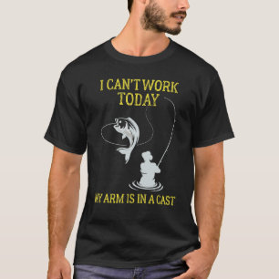 Camiseta Traje de pescador engraçado pescando