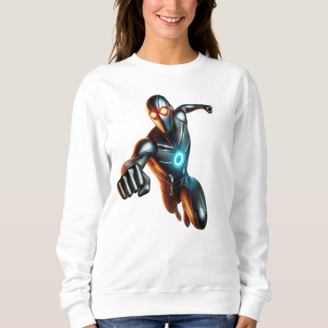 Camiseta Traje de Reator Arc Homem de Ferro - Super Herói M (Frente)