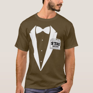Camiseta Traje de segurança engraçado para despedida de sol
