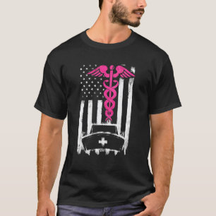 Camiseta Traje de Tingimento com a Bandeira Americana Dia d