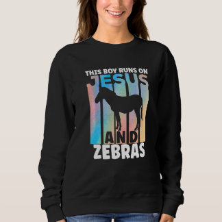 Camiseta Traje de Zebra para Amantes de Zebra para Rapazes 