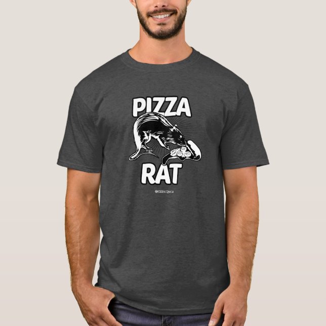 Camiseta Traje do rato da pizza (Frente)