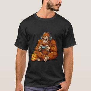Camiseta Traje engraçado de Bigfoot para Halloween de jogad