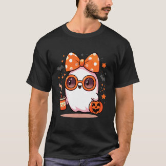 Camiseta Traje engraçado de Halloween combinando Boo Ice Co