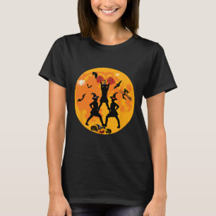 Camiseta Traje engraçado de líder de torcida no Halloween L
