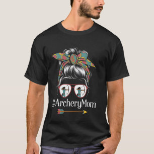 Camiseta Traje engraçado do Dia das Mães de Arquearia com c