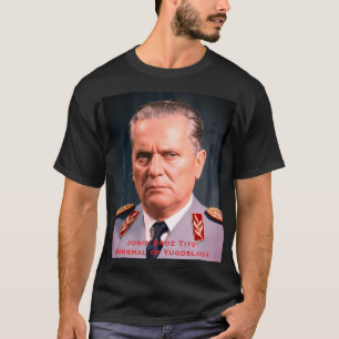 Camiseta Traje Militar da Iugoslávia do Marechal Josip Broz