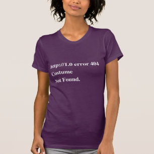 CAMISETA TRAJE NÃO ENCONTRADO