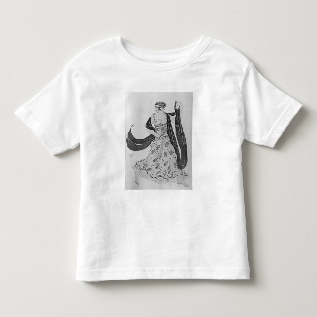 Camiseta Traje o design para "Cleopatra", 1910 (Frente)