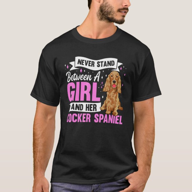 Camiseta Traje para Cocker Spaniel Cocker Spaniel (Frente)