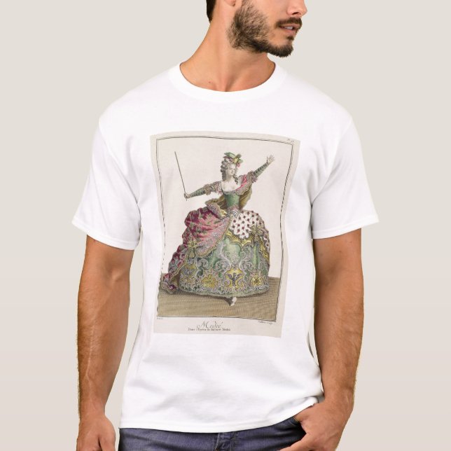 Camiseta Traje para Medea na ópera "Jason e Medea", (Frente)