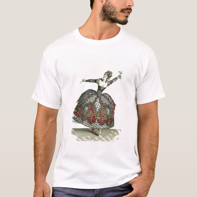 Camiseta Traje para uma fúria em "Iphigenia em Tauris" e em (Frente)