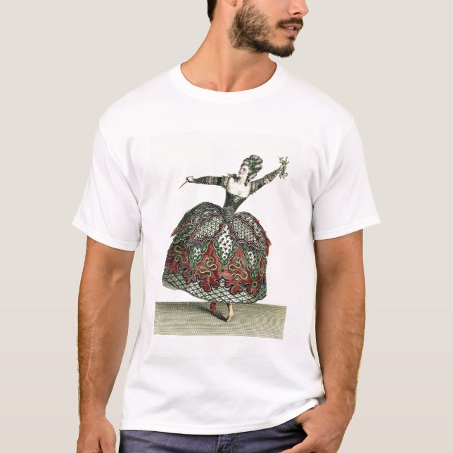 Camiseta Traje para uma fúria em "Iphigenia em Tauris" e em (Frente)