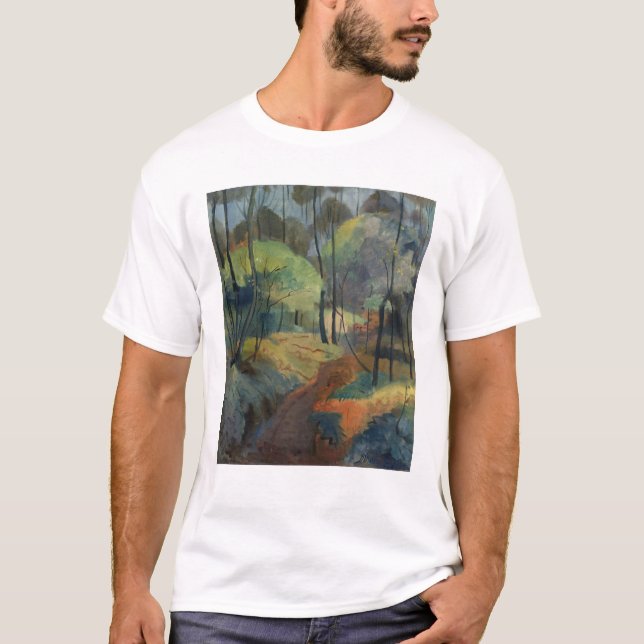 Camiseta Trajeto de floresta, 1920 (Frente)