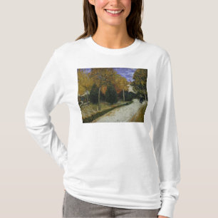 Camiseta Trajeto de Vincent van Gogh no parque em Arles,