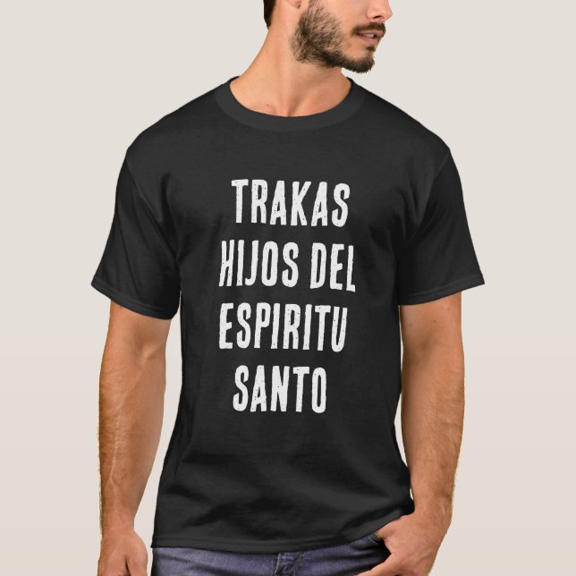 Camiseta trakas filhos do espírito santo (Frente)