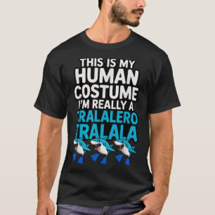 Camiseta Tralalalero Tralala Humana Figurino Engraçado Hall