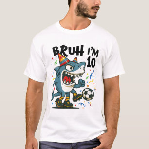 Camiseta Tralalero Tralala Futebol Rotativo Italiano 10º An
