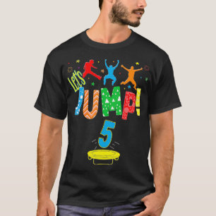 Camiseta Trampoline 8.º Aniversário Outr Festa C