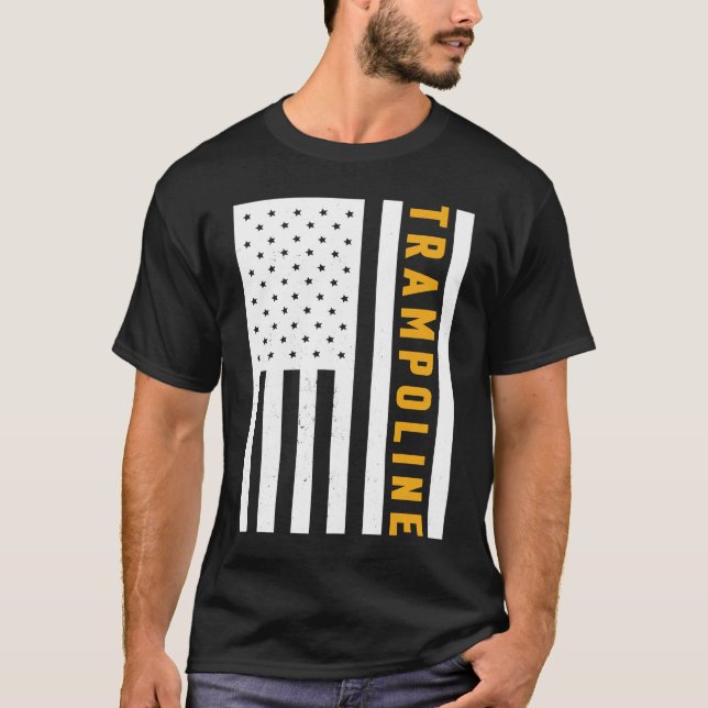 Camiseta Trampoline Jumping Trampoline Ginástica 1 (Frente)