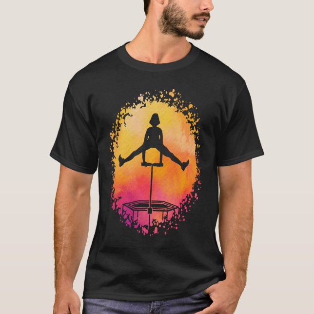 Camiseta Trampoline Jumping Trampoline Ginástica 18 (Frente)
