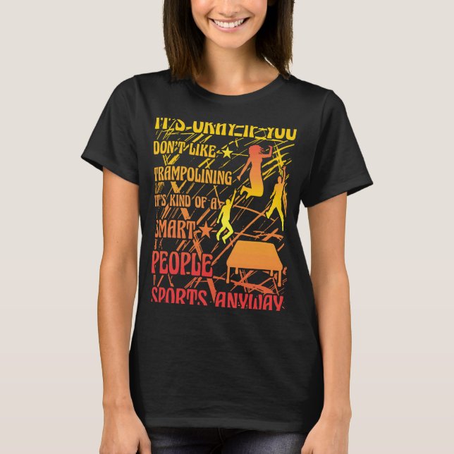 Camiseta Trampoline Jumping Trampoline Ginástica 25 (Frente)