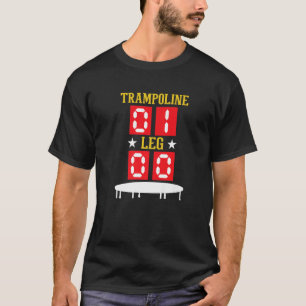 Camiseta Trampoline Uma Perna Zero Perna Quebrada Trampolin