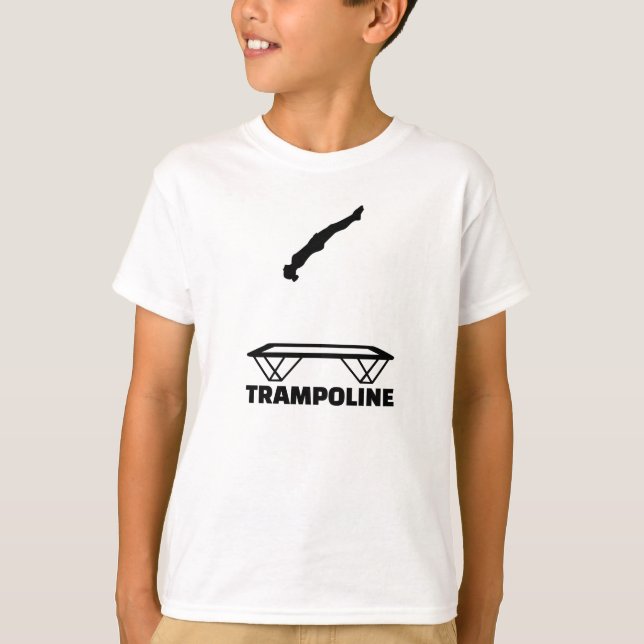 Camiseta Trampolinist do trampolim (Frente)