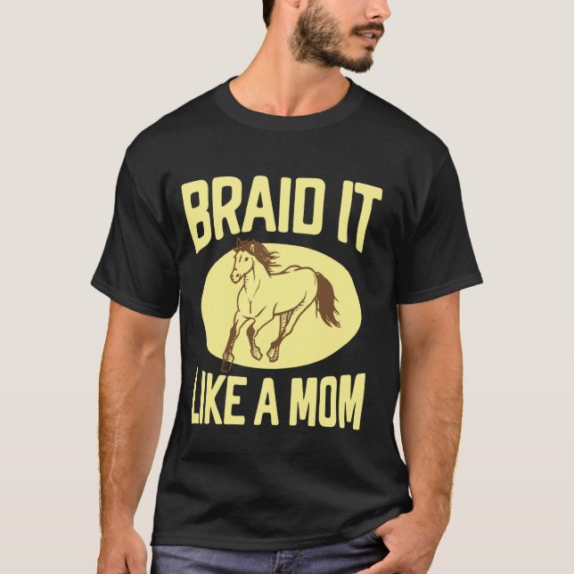 Camiseta Trance-o como uma Mãe Cavalo Mãe (Frente)