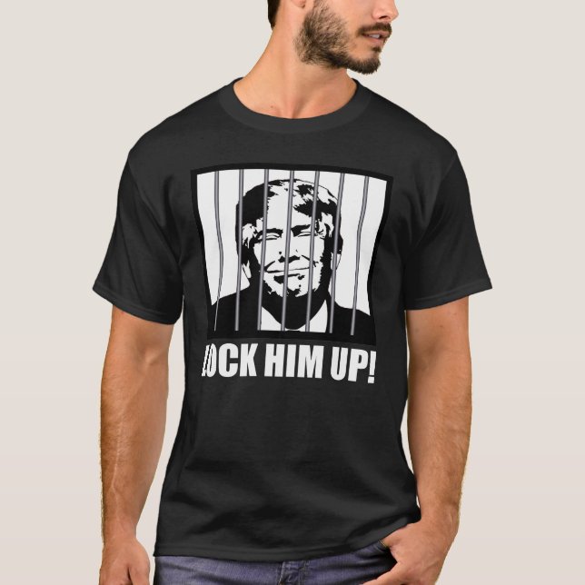 Camiseta Tranque-O! Humor Político Anti-Trump (Frente)