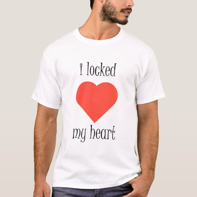 Camiseta Tranquei meu Coração (Frente)