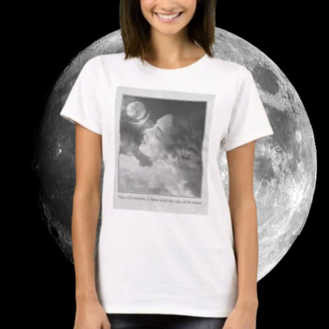 Camiseta Tranquilidade ao Luar (Criador carregado)