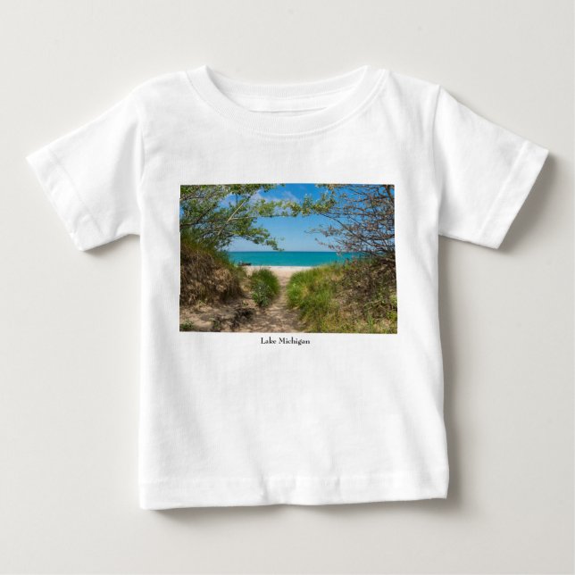 Camiseta Tranquilidade do Lago Michigan (Frente)