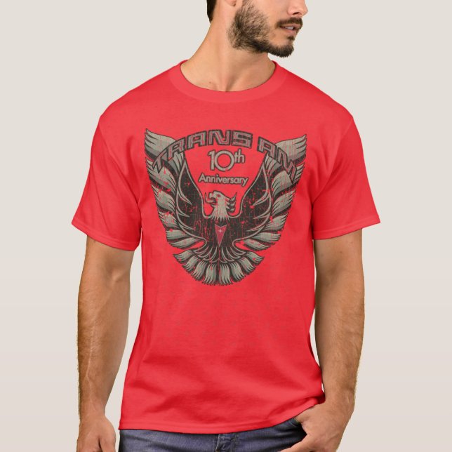 Camiseta Trans Am 10th Anniversary 1979 family retro boy (Frente)