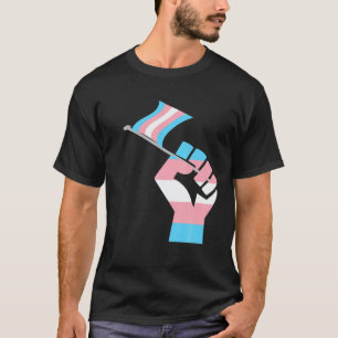 Camiseta Trans Fist Transgender Human Rights Transexual LGB