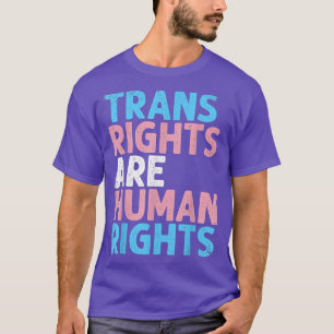 Camiseta Trans-Right São Direitos Humanos Engraçados Transg