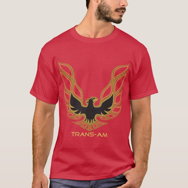 Camiseta TransAm Firebird friends family retro (Frente)