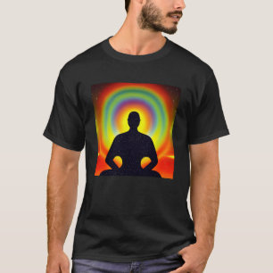 Camiseta Transcendente de Ioga Espiritual do Iluminismo de 