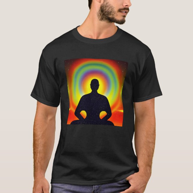Camiseta Transcendente de Ioga Espiritual do Iluminismo de  (Frente)