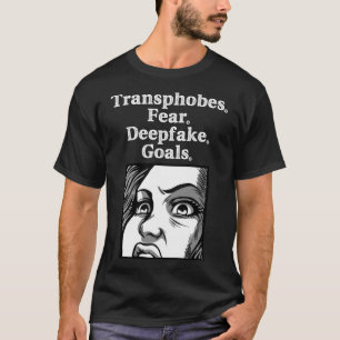 Camiseta Transfobos Temem Profundidade de Objetivos Transfo