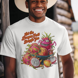 Camiseta Transformação Divina de Frutas de Dragões