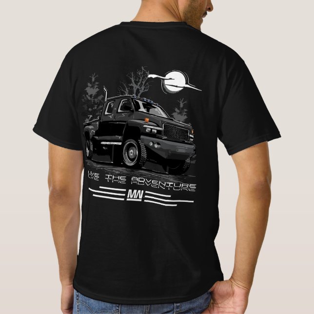 Camiseta Transformadores Autobot Black C4500 Truck Ironhide (Verso)