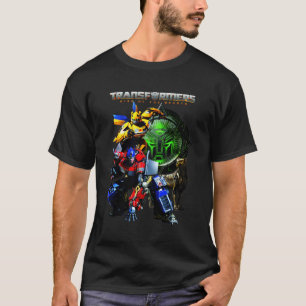 Camiseta Transformadores Levantam Heroes Das Bestas Atirada
